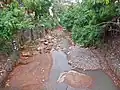 Caladinho Stream in the Morada do Vale neighborhood.