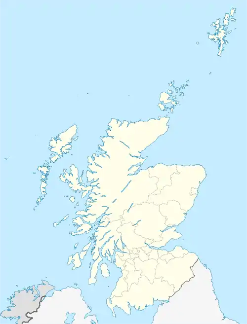 Location in Scotland