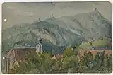 View From the Hill on Samobor