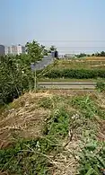 Split by the Gyeongbu Line in Seryu-dong, Suwon37°15′19″N 127°0′21″E﻿ / ﻿37.25528°N 127.00583°E﻿ / 37.25528; 127.00583