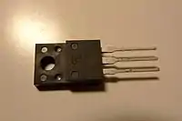TS7805 in an electrically isolated TO-220 through-hole package