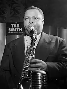 Tab Smith in New York between 1946 and 1948