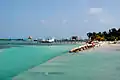 Image 9The "Split" at Caye Caulker,  Caused by Hurricane Hattie in 1961 (from Tourism in Belize)