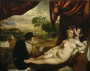 Titian, Venus and the Lute Player, sold in 1931 and now in the Metropolitan Museum of Art