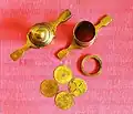Traditional brass presser used for chaklis and various other snacks.