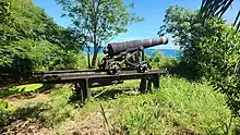 Image 12Fort Haldane Turntable Cannon 20231007  (from History of Jamaica)
