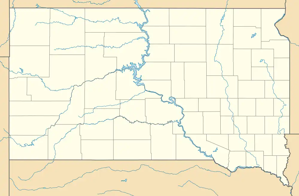 Howes is located in South Dakota