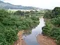 View of the river mouth of the Caladinho Stream in the Piracicaba River.