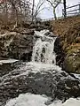 Waterfall at Beaver Brook Reservation in Belmont